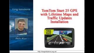 TomTom Start 25 GPS Navigation System Software Installation [upl. by Aneeles]