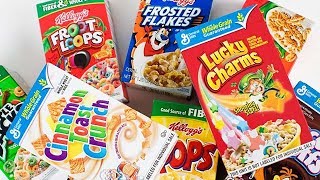 COOL DIY CRAFT WITH CEREAL BOX HOW TO RECYCLE CEREAL BOX UPCYCLE CEREAL BOX [upl. by Modla]