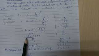 Math 8th classQ3 of exercise 73comparing quantities [upl. by Nerag]