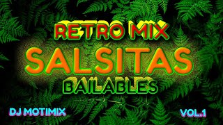 Salsitas Bailables Vol1 Retro Mix  DJ MotiMix Perú [upl. by Inek365]