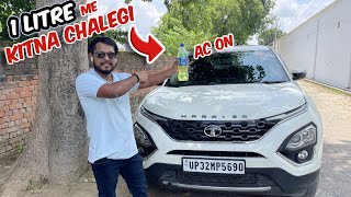 Tata Harrier vs 1 Litre Diesel  100 Real Mileage Tested 2023 [upl. by Thessa]