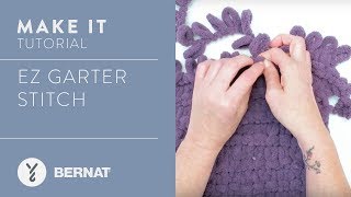 EZ Knitting The Garter Stitch [upl. by Adniram421]