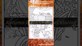 Autumn Color Books  Coloring Pages for Adults coloringbook colouringasmr [upl. by Silrac]