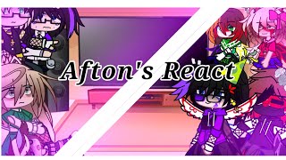 Past and FuturePresent Aftons React To Their Memes  Ships ⚠️My AU⚠️ Helliam amp Noachel OG [upl. by Shanleigh76]