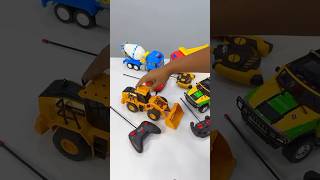 Mixer Truck dumper truck RC Hummer car remote control excavator shorts trending jcb jcbvideo [upl. by Janicki]