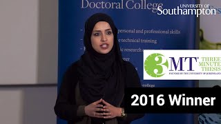 Winner of Three Minute Thesis 16  University of Southampton [upl. by Gilliam]