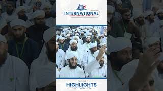 Highlights from the 3rd day of the overseas congregation at FaizaneMadinah Karachi Dawateislami [upl. by Atsylac]