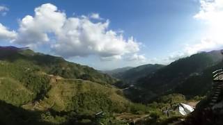 Banaue rice terraces Banaue view point 360 video [upl. by Tomaso522]