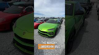 How Bad Did This Mansory Urus Get Flooded [upl. by Zeta991]