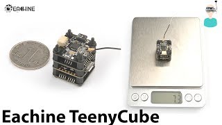 Eachine TeenyCube AIO F3 FC  Worlds smallest FC Tower [upl. by Trip]