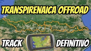 👉COMPARTO TRACK TRANSPIRENAICA OFFROAD creado con GPX STUDIO 🌏 TUTORIAL COMPLETO [upl. by Joleen]