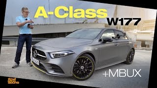 The New AClass W177  Test Drive amp Review German [upl. by Gassman]