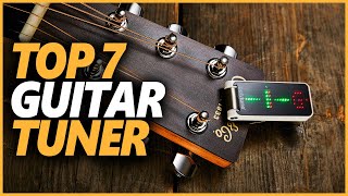 Best Guitar Tuner in 2022  Top 7 Guitar Tuners to Get Your perfect Tunes [upl. by Arriet]