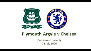 Plymouth Argyle v Chelsea 199697 [upl. by Aicilaana]