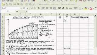 Calcolo di integrali con excel [upl. by Nepean]