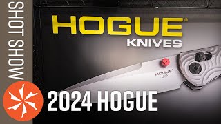 New Hogue Knives at SHOT Show 2024  KnifeCentercom [upl. by Akceber]