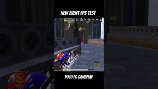 New event fps test on poco F6 5g bgmi pubg bgmiupdatelive bgmiupdate [upl. by Aicarg337]