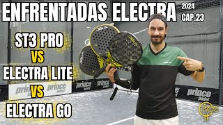 Comparativa Siux ST3 PRO Vs Electra LITE Vs Electra GO ¿Qué pala elegir padel [upl. by Amiel]