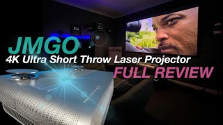 JMGO U2 4K Ultra Short Throw Laser Projector is The Best looking Projector on the Planet [upl. by Muraida937]