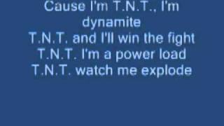 acdc tnt lyrics [upl. by Akimahs236]