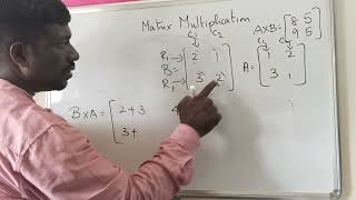 Matrix Multiplication in Tamil  Raymand [upl. by Clem]