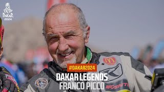 Dakar Legends  Franco Picco  The first Dakar Dakar2024 [upl. by Jehanna907]