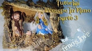 DIY Come creare Personaggi del Presepe 33  fimo tutorial [upl. by Sink]