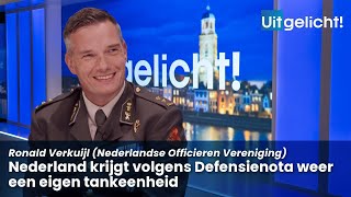 Uitgelicht 4 september 2024  Ronald Verkuijl over Defensienota waarin Nederland tankeenheid krijgt [upl. by Vogel22]