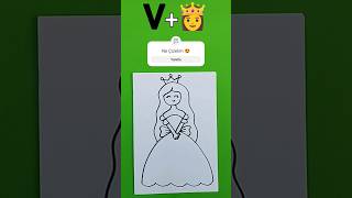 Sayılarla Resim Çizme Prenses Çizimi howtodraw easydrawing princess satisfying kolayçizimler [upl. by Evangelist429]