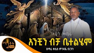 🔴 አዲስ ዝማሬ quotአንቺን ብቻ ቤተልሄምquot ዘማሪ ቀሲስ ምንዳዬ ብርሃኑ Official Video [upl. by Borlase]