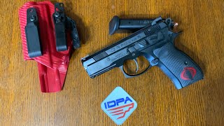 IDPA CZ P01 Omega Cisco GA 8324 [upl. by Agni]