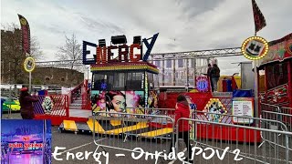 Energy  Lewis Ogilby  Ballycastle Lammas Fair  Onride POV 2 [upl. by Thurmann]