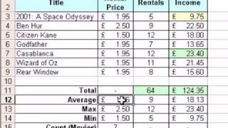 Microsoft Excel Tutorial for Beginners 13  Updating Calculations [upl. by Josee864]