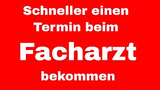 Den Hausarztvermittlungsfall musst du kennen  Schneller einen Termin beim Facharzt bekommen [upl. by Errot]