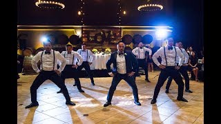 Surprise Groomsmen Dance EPIC Ending [upl. by Grew55]