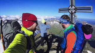 Großes Wiesbachhorn 3564m via Kaindlgrat Normalweg  111282018 HD [upl. by Saylor932]