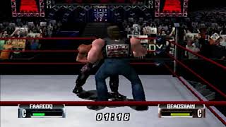 Farooq vs Bradshaw  WWF No Mercy Intercontinental Championship Match Simulation [upl. by Leora]