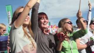 Barilla  Mikaela Shiffrin – Ski Season Opening 20132014 Solden Austria [upl. by Robma]