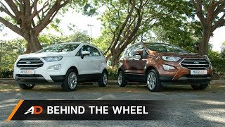 2019 Ford EcoSport Review  Behind the Wheel [upl. by Llyrpa]