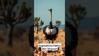 Unglaubliche Fakten über Strauße tiere shorts facts fakten newvideo wildlife wissen strauss [upl. by Chrysler141]