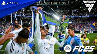 FC 25  Real Madrid vs Barcelona  Champions League Final Match Ft Messi amp Ronaldo  PS5™ 4K60 [upl. by Luttrell166]