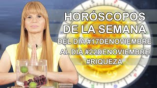 Horoscopos de la Semana del dia 17deNoviembre al dia 22deNoviembre tarot [upl. by Theone317]