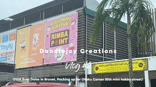 Artist Alley Vlog  First ever Daiso Branch in brunei  Artist alley  Profits and Cost  Worth it [upl. by Alletse]