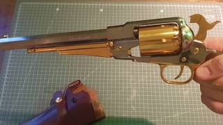 Gold Plating an 1858 Remington Black Powder Revolver [upl. by Avat]