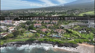 Wailea Beach Villas D101 Oceanfront Hotel Zoned Vacation Rental Maui [upl. by Denni641]