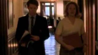 Young Jed and Delores Landingham become friends West Wing S2 E 22 Two Cathedrals [upl. by Oina]