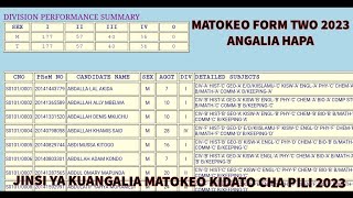 Jinsi Ya Kuangalia Matokeo Ya Kidato Cha Pili 2023  NECTA Form Two Results [upl. by Nilyram]