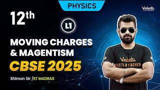 Moving Charges and Magnetism L1  Class 12 Physics  CBSE 2025  Shimon sir🔥 [upl. by Kahaleel]