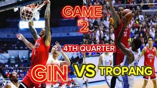 DUNK MALONZO HIGHLIGHTSBRGY GINEBRA VS TROPANG GIGA FINALS GAME TODAYpba live full video 4th [upl. by Birkle583]