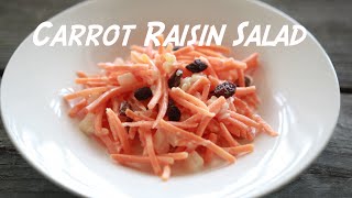 Carrot Raisin Salad  BoltHealth [upl. by Aiseneg]